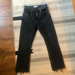 Everlane cut off jeans